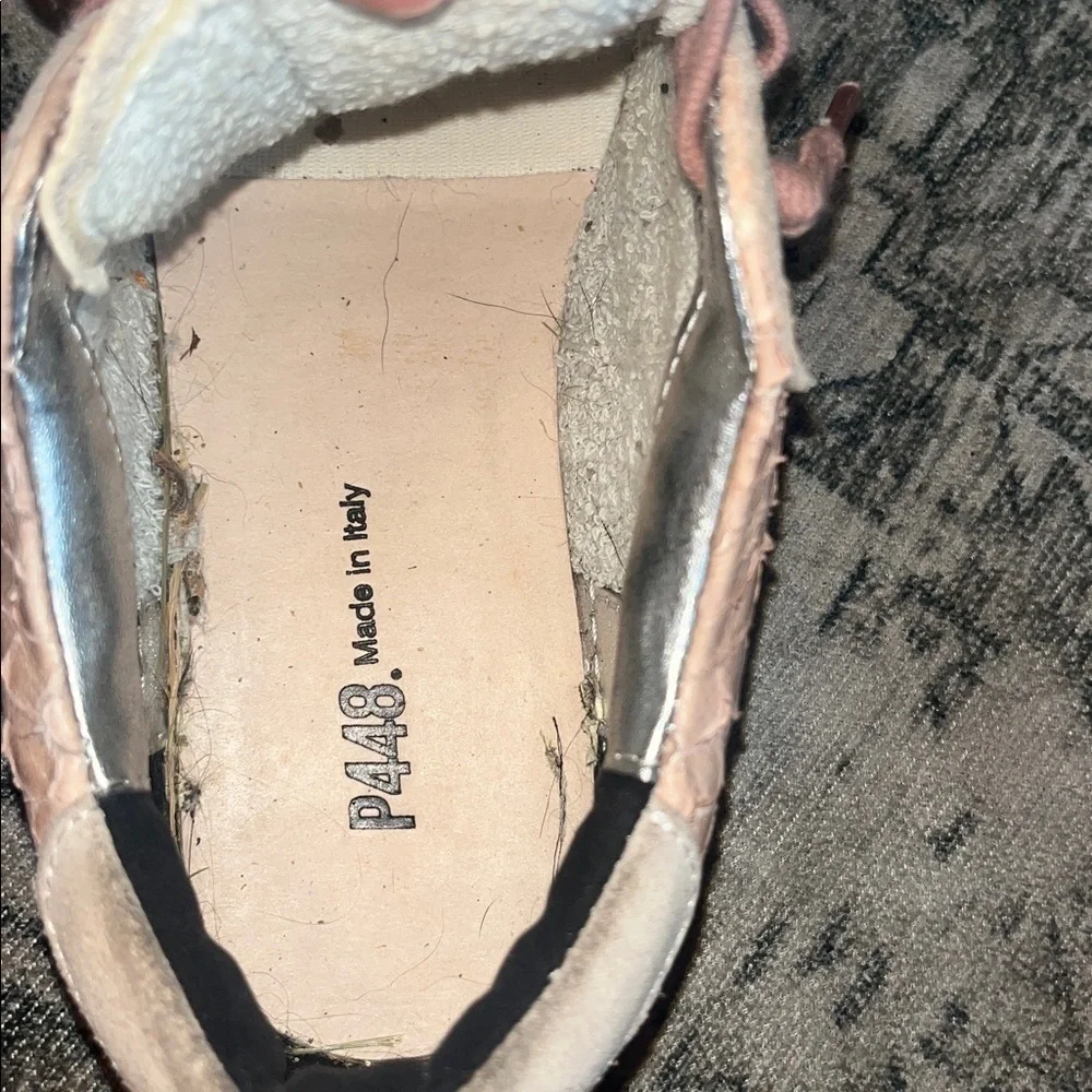 P448 women’s John Python sneakers size 36 US 6